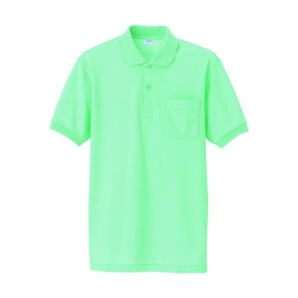 半袖ポロシャツ(男女兼用) AZ861-007グリーン5L 007グリーン 5L 861 1