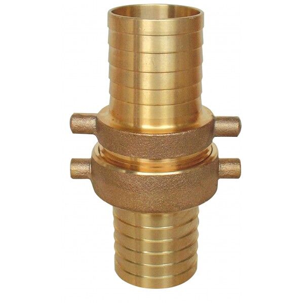 黄銅製 米ネジ式(ANSI)カップリング 男・女セット 40A 03ANSFM040B 1セット