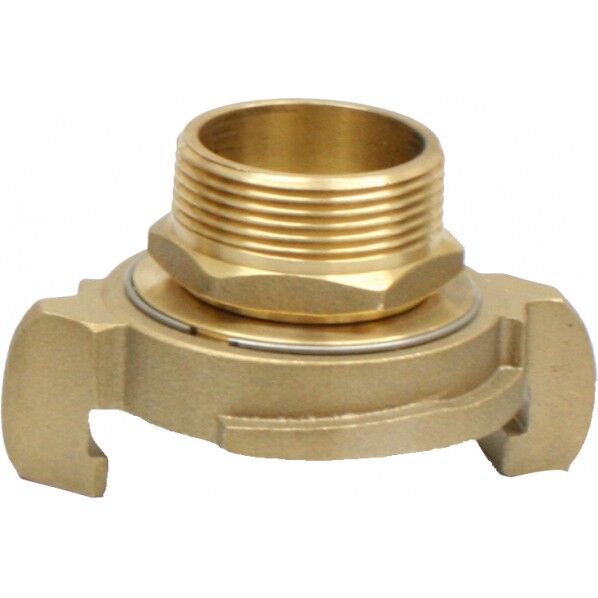 黄銅製 媒介金具 中島式X管用テーパネジ男(Rネジ) 40Ax40A 03NAGA040B 1個