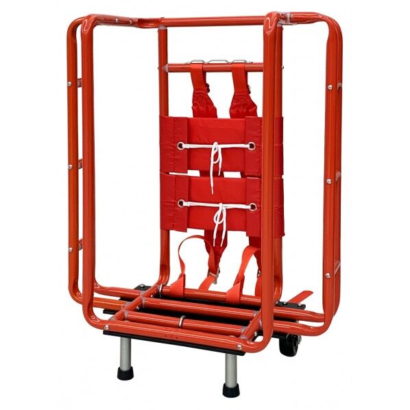 ホース背負器 車輪･自立スタンド付 2本用 W495xD260xH575mm 02SDHS02A 1個