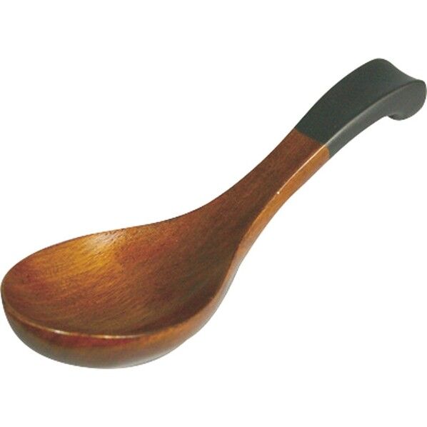 木製 塗分レンゲ(ウルシ塗リ) QLV1601 1個