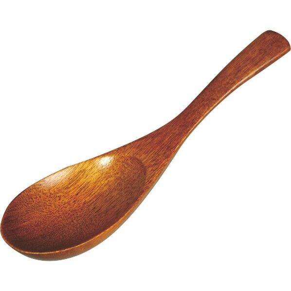 木製チリレンゲ (ウルシ塗リ) QLV1301 1個