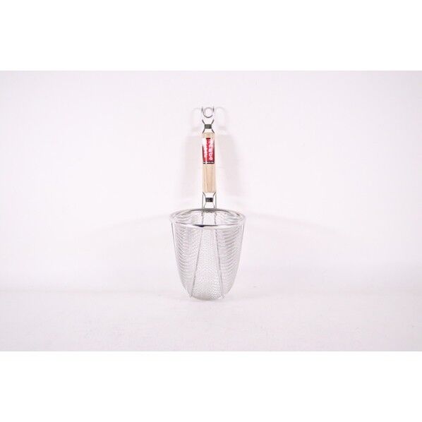 BK 18-8 木柄 うどん揚 丸底 大(φ137) 3027500 1点