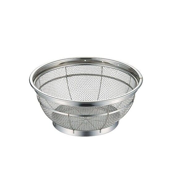 BK 18-8 F型ザル 荒目 6.5メッシュ 27.5cm 8771200 1点