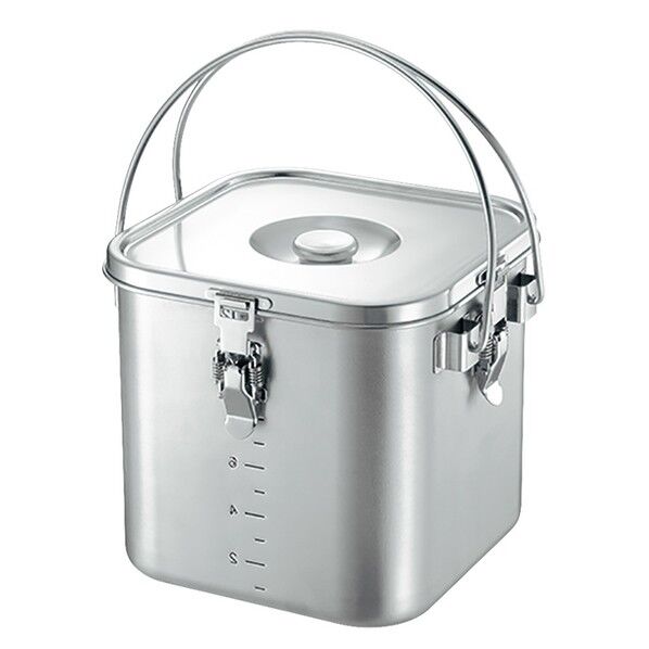 KO 19-0 角型 給食缶 AKY6401 1個