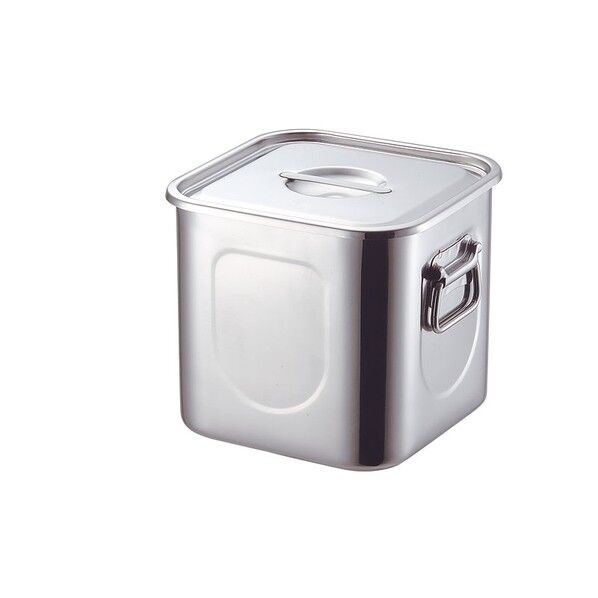 K 18-8 角型 キッチンポット 手付