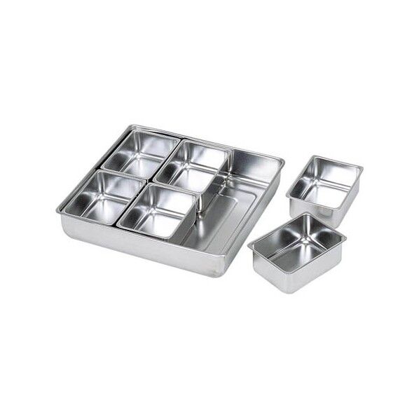 KO 18-8調味料入バット田型 6組