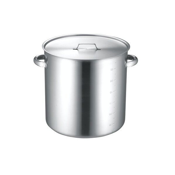 KO 19-0電磁対応IH 寸胴鍋(蓋付) 33cm 1個