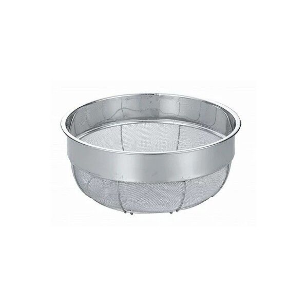 18-8広巾ざる(11メッシュ) 37.5cm AHB01037 1個