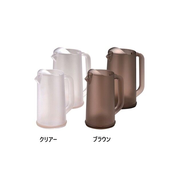 BK ポリカーボネイト ワンボディピッチャー 6250400 クリア 1.3L 61-6793-92 1点