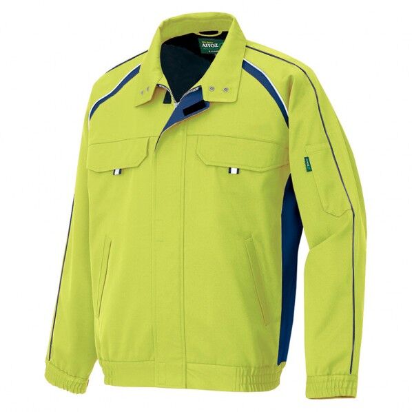 長袖ブルゾン(男女兼用) 055リーフグリーン 3L 1701 1点