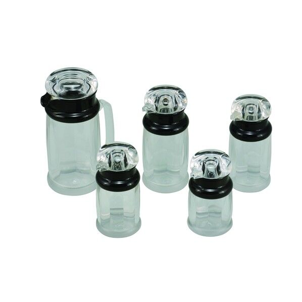 弁慶 アクリル 醤油・酢差シ HF-223 130ml PZO0301 1個