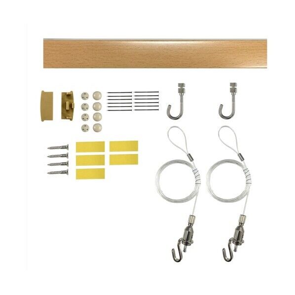 レールサンカラーズ Cセット 木目調 ライトブラウン30cm RC30C-3 1個