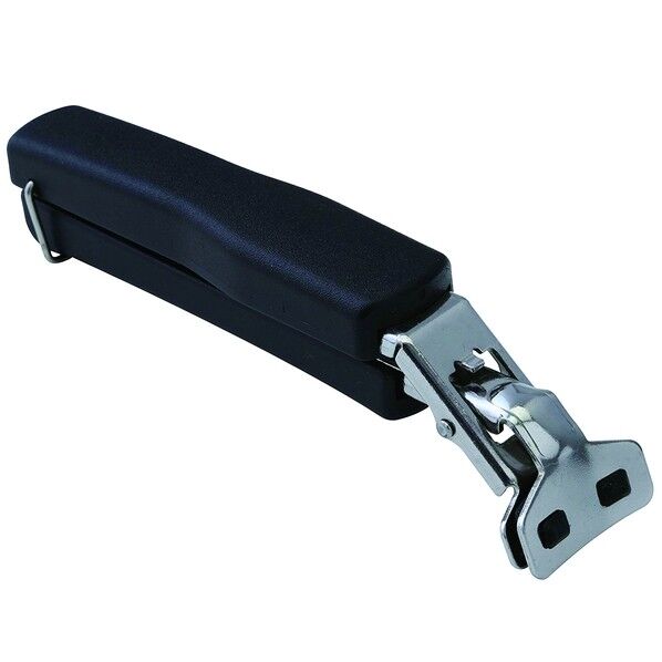 Ferio あつあつ耐熱鍋つかみ(先端シリコン)ブラック ブラック AAT8001 1個