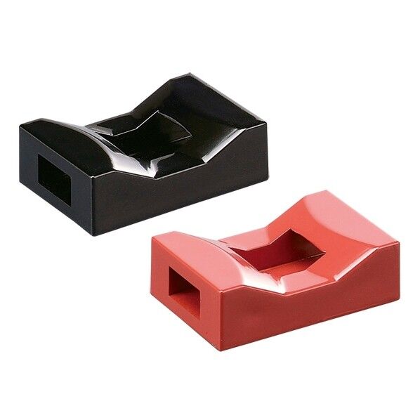 ブリッジ箸止兼用箸置 黒 60002220 PHSC702 1個