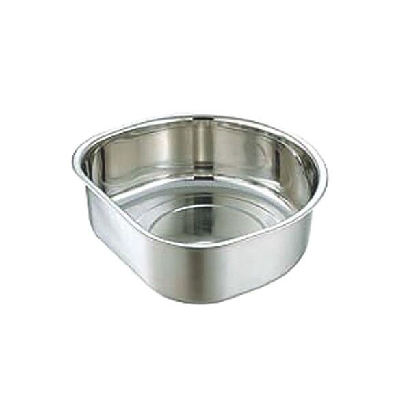 18-8D型洗桶 ゴム付 30cm(6.1L) 内径×高さmm（容量リットル）:φ300×103（6.1） 1点