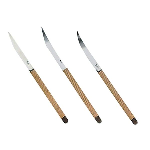 料理細工小刀 籐巻 直刃 右用 全長mm:219 1点