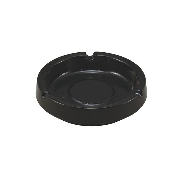 灰皿 黒 E-38L 外径×高さmm:φ110×H25 189104 1点