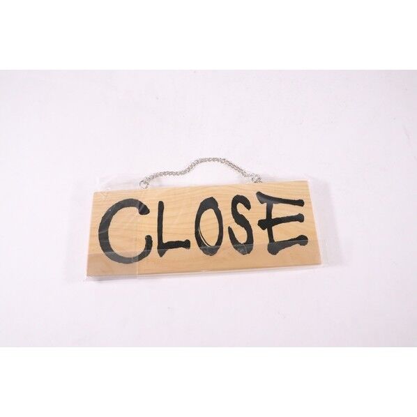 木製サイン(横) 小 No3956 OPEN/CLOSE 310457 1個
