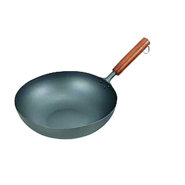 純チタン 木柄いため鍋