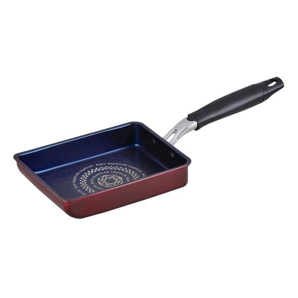 ライズブルーダイヤモンドコート IH対応玉子焼き器