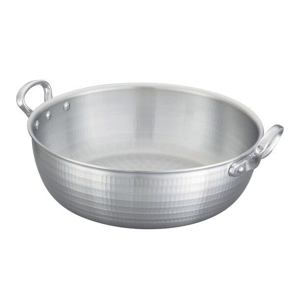 アルミ 打出 揚鍋 21cm(板厚3.0mm) 230100 61-6530-89 1点