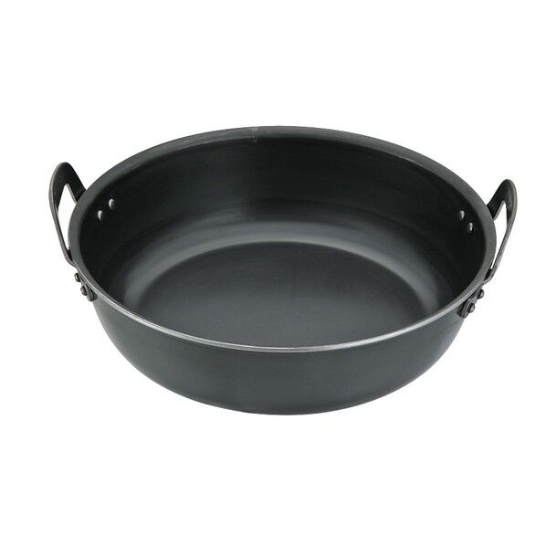 ナカオ 鉄 揚鍋 39cm(板厚3.2mm) 7395600 61-6531-20 1点