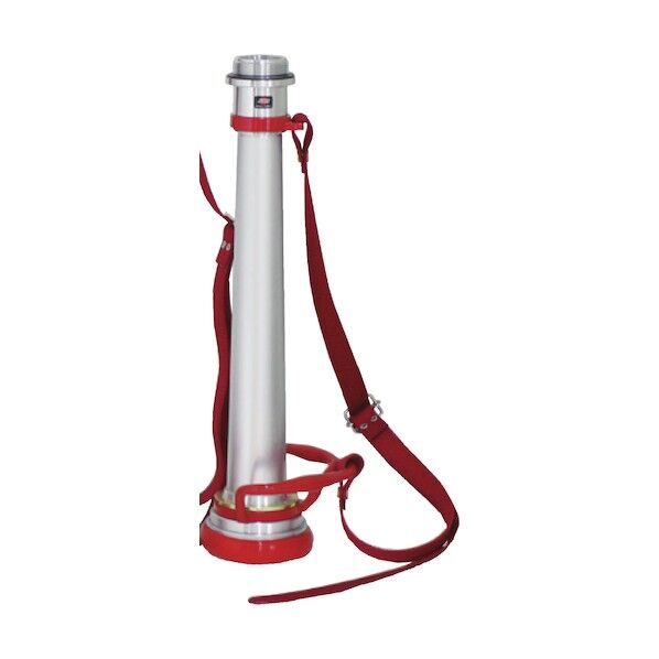 【散水/消防用】 アルミ製 ビクター管鎗パイプ 取手・ベルト付(HB型) ショートタイプ 国家検定品 65A 04HBR65A-T 1本