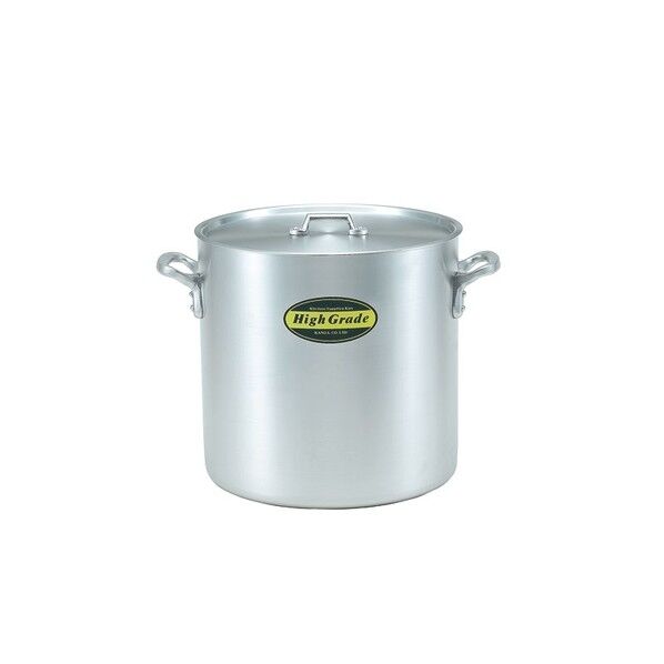 ハイグレード アルミ寸胴鍋 目盛付 51cm(100L) 内径×深さ×板厚mm:φ510×510×3.4 1点