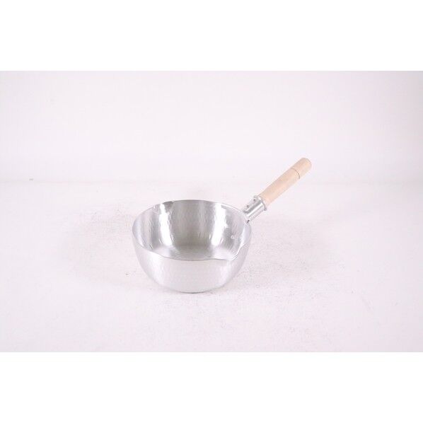 ナカオ アルミ打出 雪平鍋(目盛付)16.5cm 両口 177300 1個