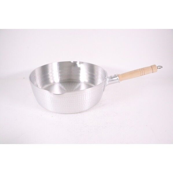 アルミ 底平 浅型打出 雪平鍋(目盛付)30cm 3026800 1個