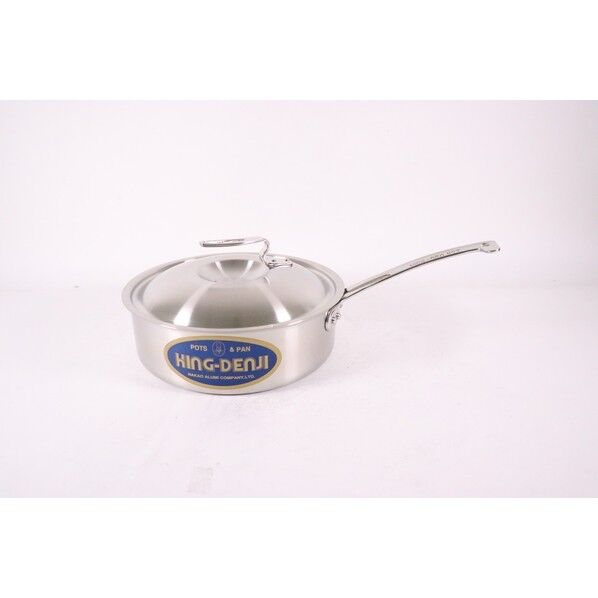 ニューキングデンジ 浅型片手鍋 27cm(5.0L) 1個