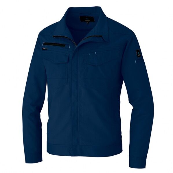 長袖ブルゾン（男女兼用） 008ネイビー M 2901 1着