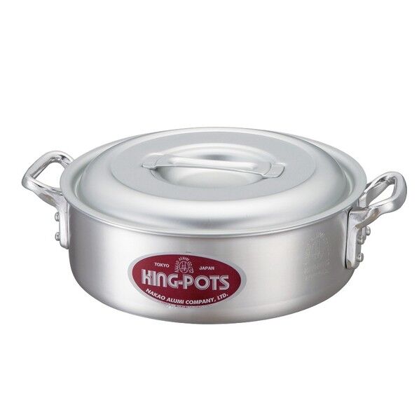 アルミ キング 寸胴鍋(目盛付)30cm 85100 1個