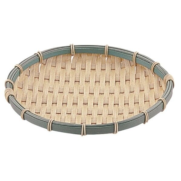 PP 竹 丸型 浅ざる