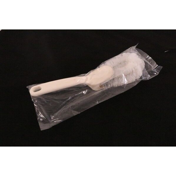 タワシ　ロング《W/Sダブル》　  ホワイト 全長×幅×高さmm:270×80×H40 380300 1個