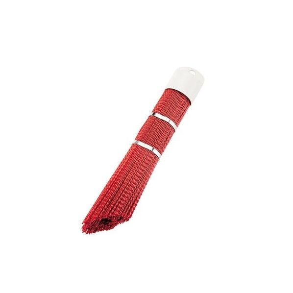 衛生ササラブラシ斜め(樹脂製) 赤 赤 外径×全長mm:φ43×250 050064 1点