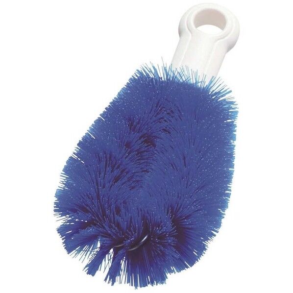 タワシ«W/Sダブル»ブルー 幅×全長mm:80×165 380287 1点