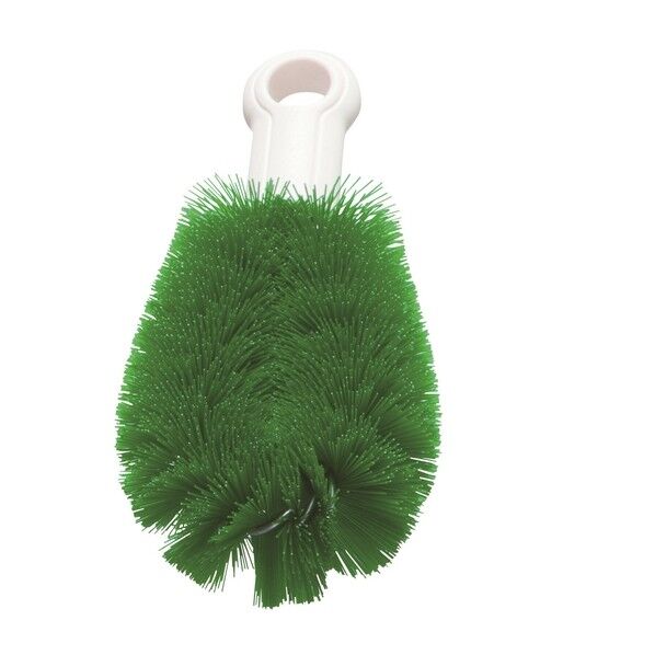 タワシ【S/Sシングル】グリーン 幅×全長mm:80×165 380284 1点