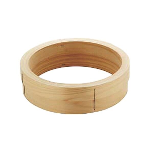 桧 円付鍋用 台輪 30cm用 内径×深さmm:φ265×75 1点