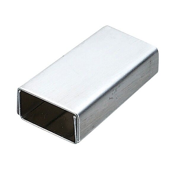 18-8リサイクル箸専用止め具 (サテン仕上) 縦×横×高さmm:25×14×H7 1点