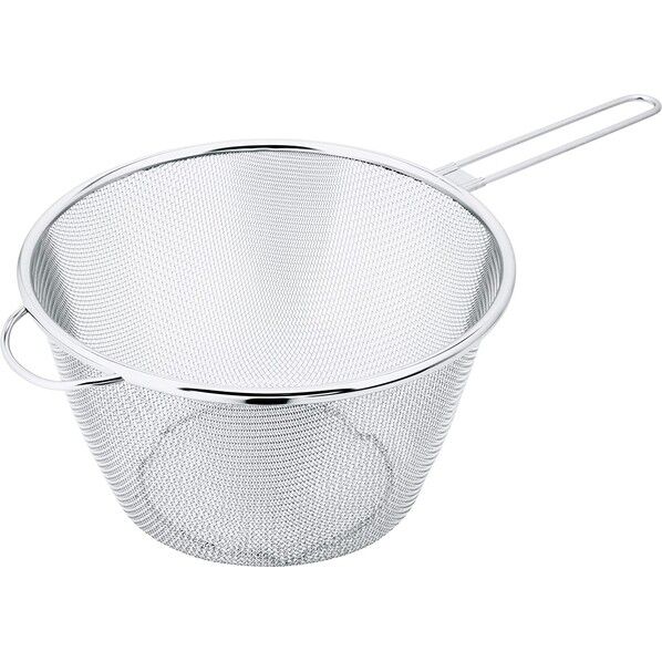 18-8 ラスティア ボイルストレーナー足付(14メッシュ)25cm L-0840 730270 1点