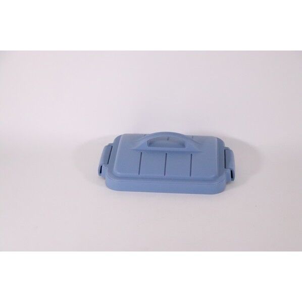岐阜プラスチック工業 ベルク 角型ペール ブルー 蓋 ブルー 30D 1個
