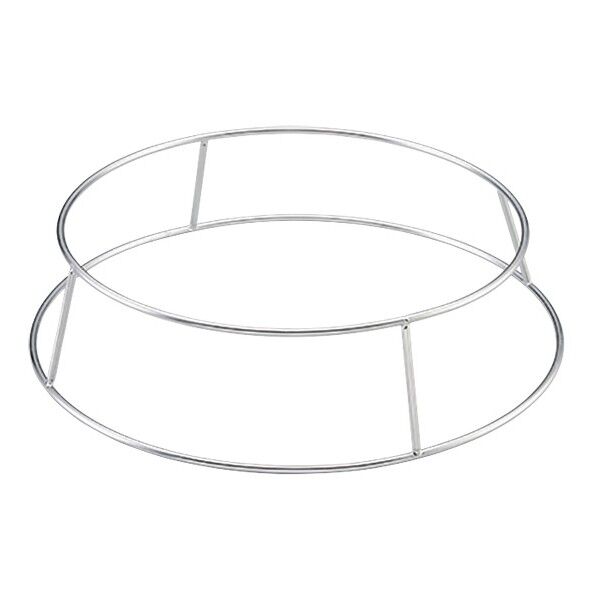 ビュッフェ用丸型フードパン36cm用ワイヤースタンド 上径×高さmm:φ280×H80 1点