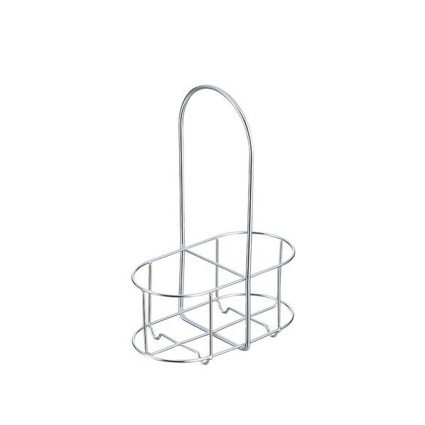 ディスペンサースタンド 2本立 外寸 縦×横×高さmm:158×88×H225 1点