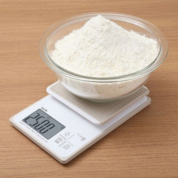 タニタ デジタルクッキングスケール ホワイト KW－320 BDK0701 1個