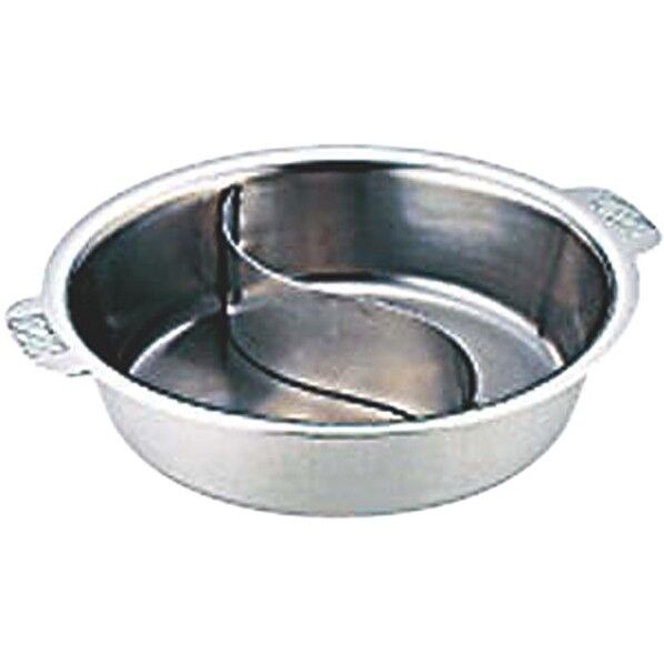 SW電磁用ちり鍋 2仕切