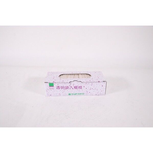 楊枝 透明袋入 J-037 379125 1000本