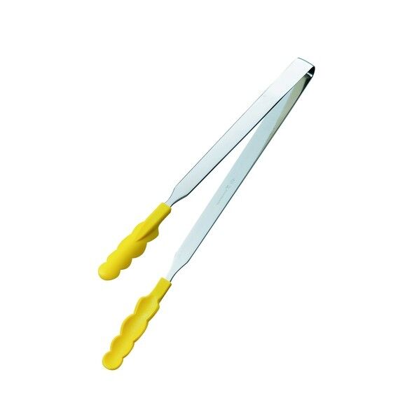 18-0 抗菌耐熱カラートング スリム3431170 イエロー 30cm,大 63-7126-93 1点