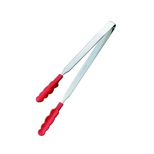 18-0 抗菌耐熱カラートング スリム3431160 レッド 30cm,大 63-7126-92 1点